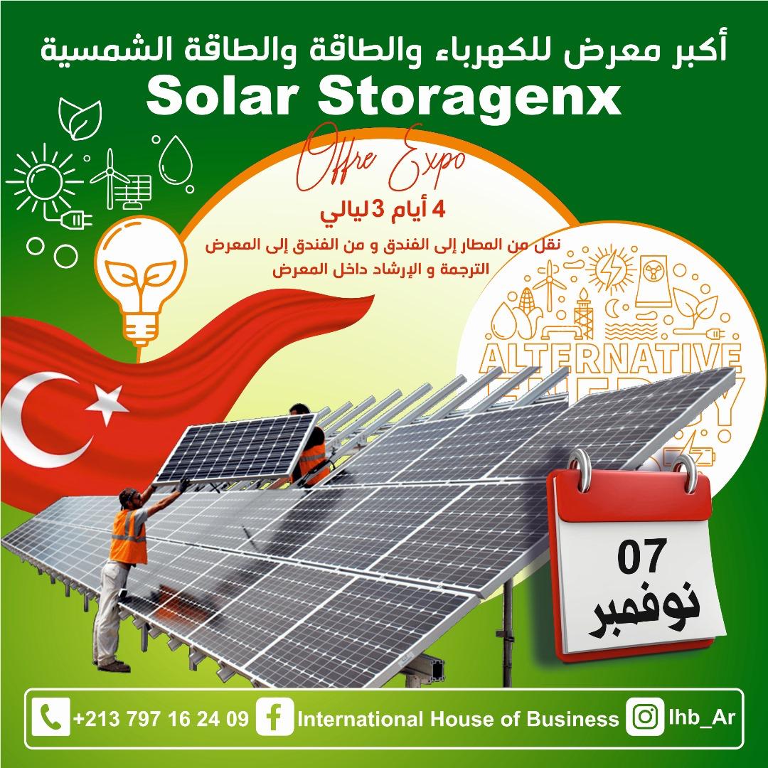 🌍 Solar Storagenx – The Largest International Exhibition for Electricity and Solar Energy in Turkey